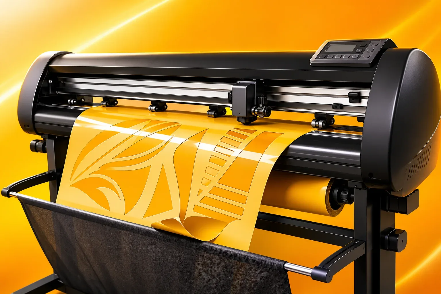 Rezací plotter – detail