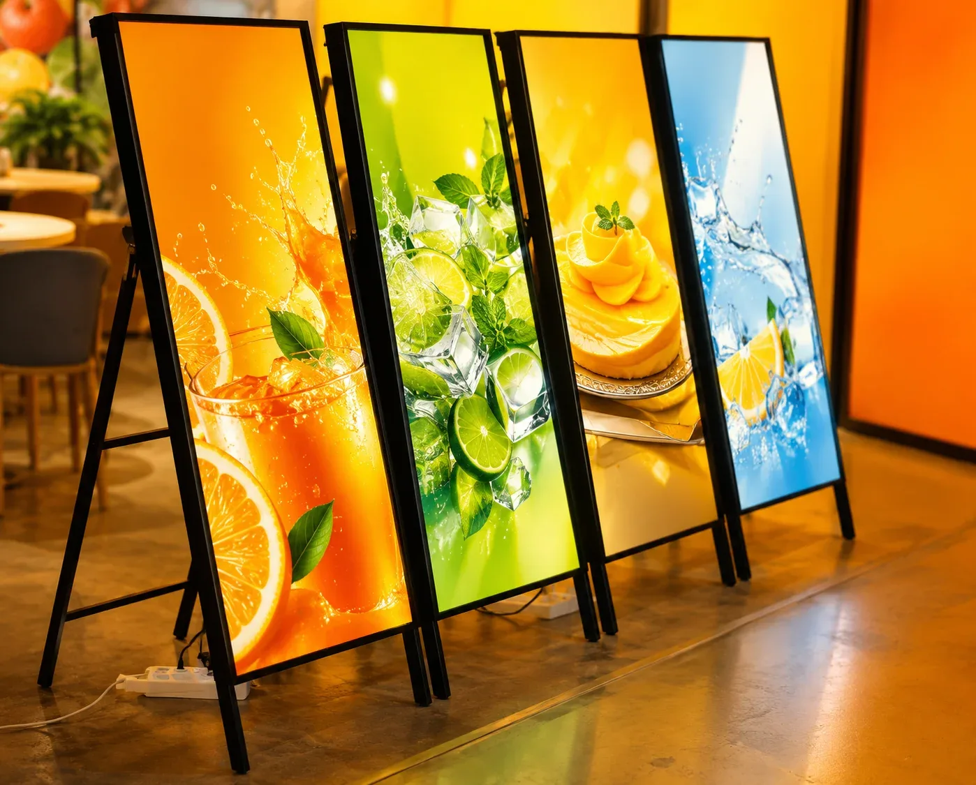 DL06 – A-Frame LED Light Box – jednostranný