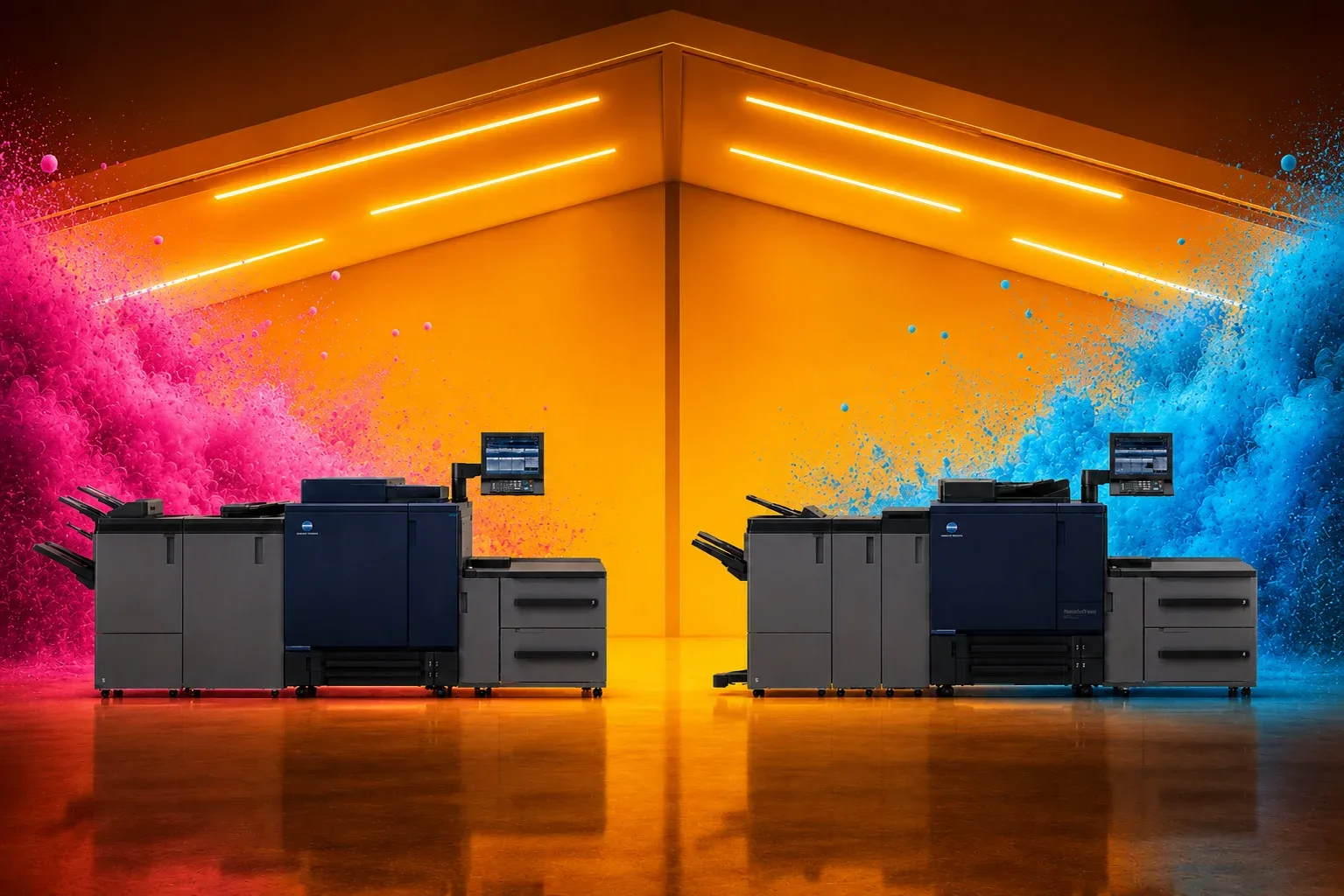 Konica Minolta AccurioPress C83hc a bizhub PRESS C1060 – dva produkčné stroje Ďuvel