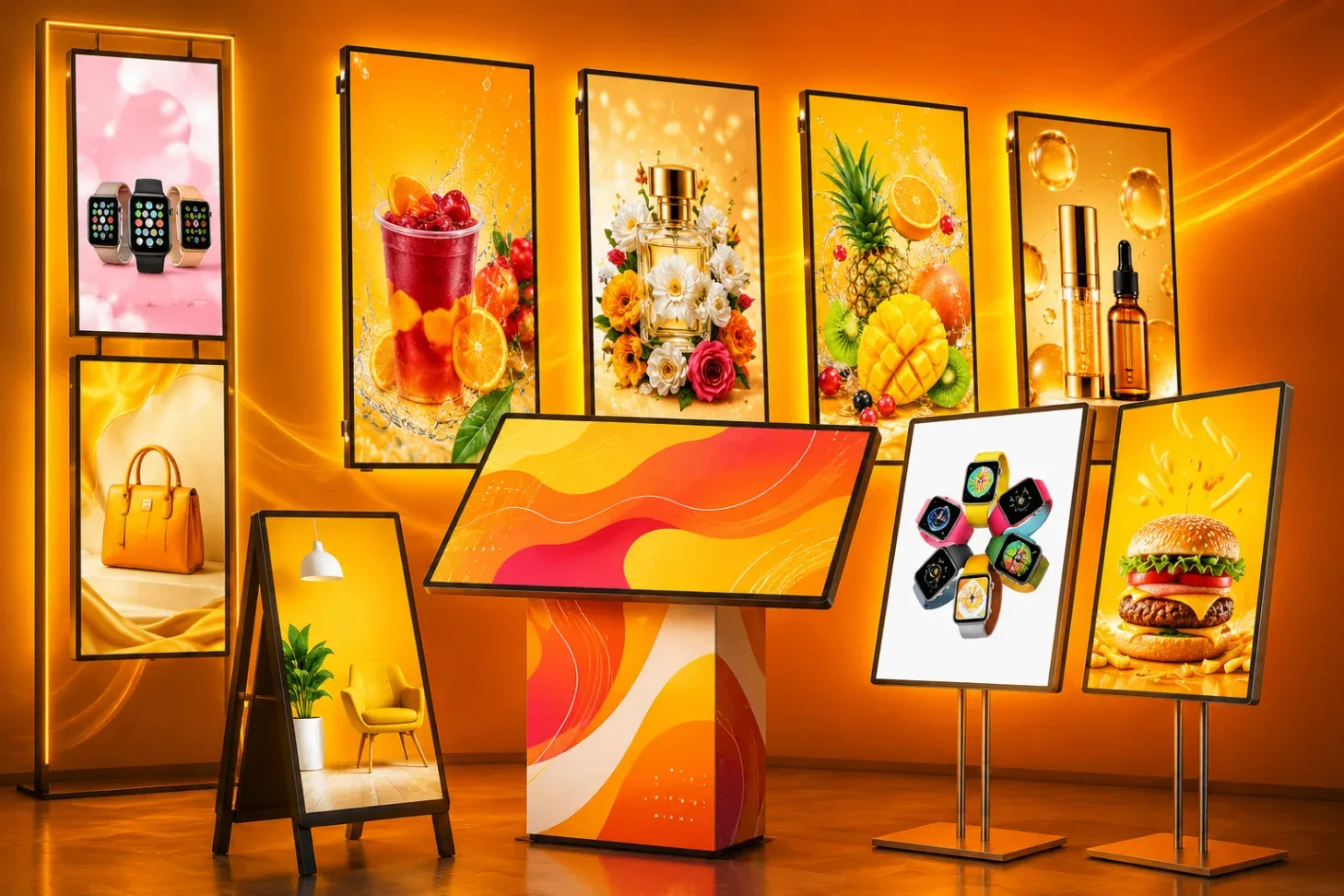 LED Light Boxy – svetelné reklamné panely Ďuvel